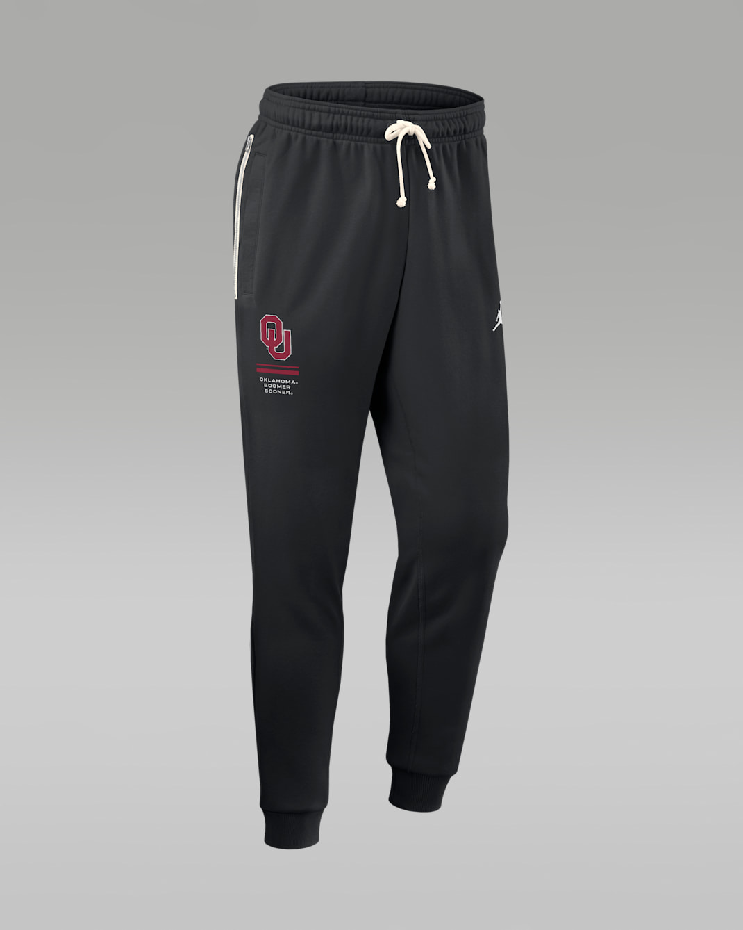 Oklahoma Sideline Standard Issue Men's Jordan Brand Dri-FIT College Taper Pants - Black