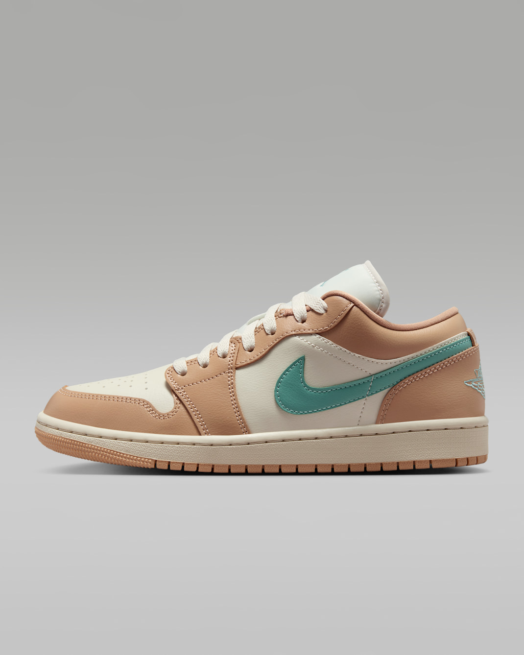 Air Jordan 1 低筒女鞋 - Light Orewood Brown/Hemp/Cannon
