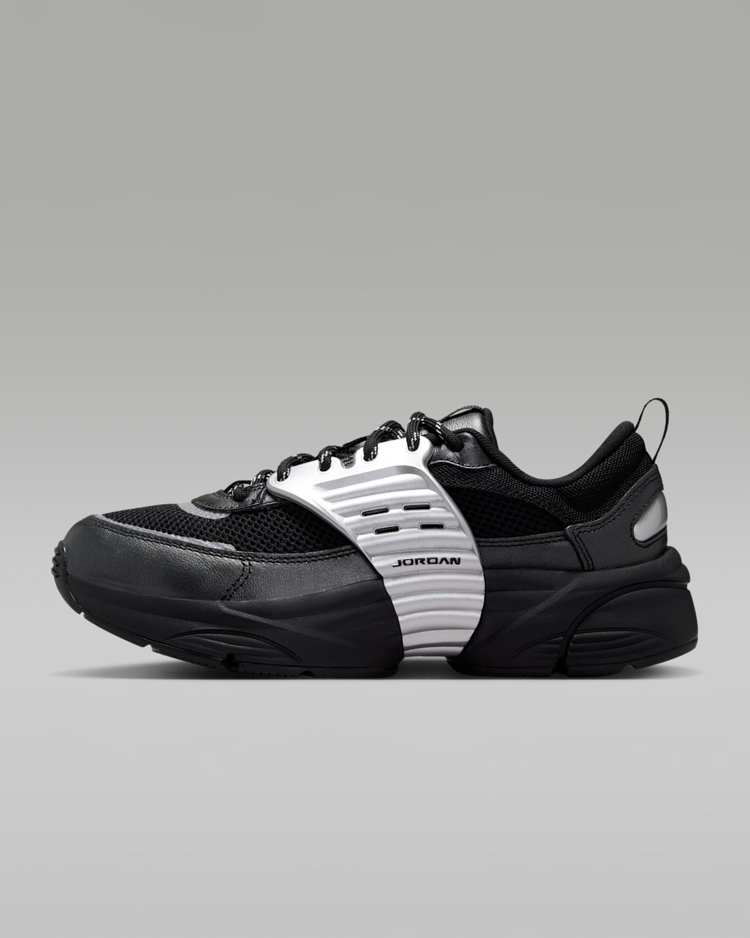 Jordan Trunner O/S Zapatillas - Mujer - Negro/Negro/Negro/Plata metalizado
