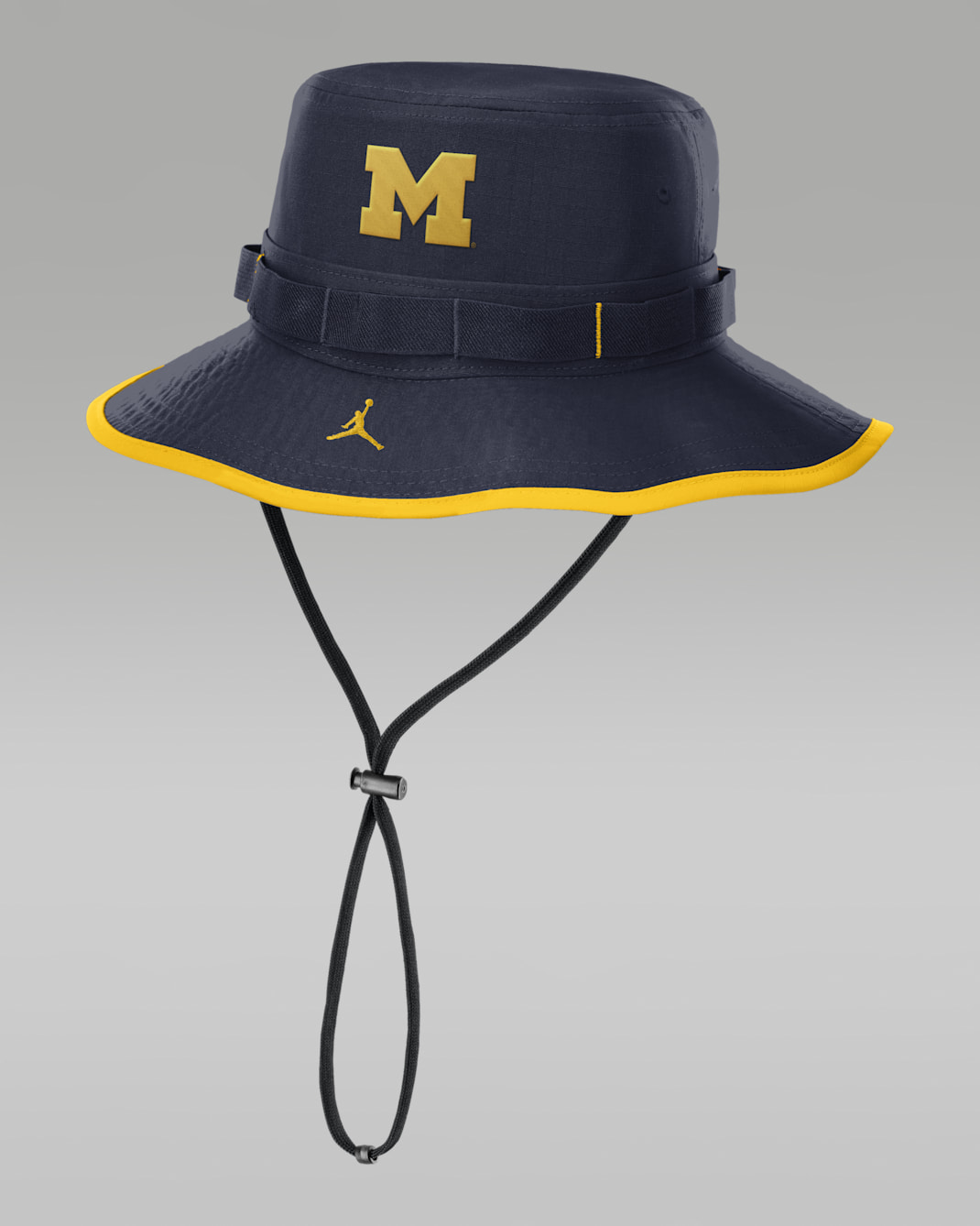 Michigan Wolverines On-Field Apex Boonie Men's Jordan Dri-FIT College Bucket Hat - College Navy