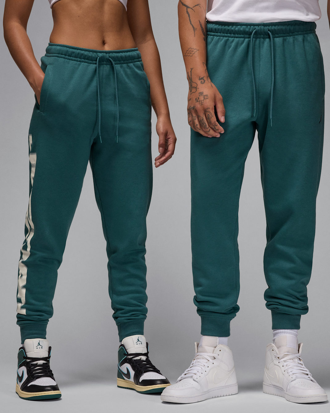 Jordan MVP-fleecebukser til mænd - Oxidized Green/Sail/Sail