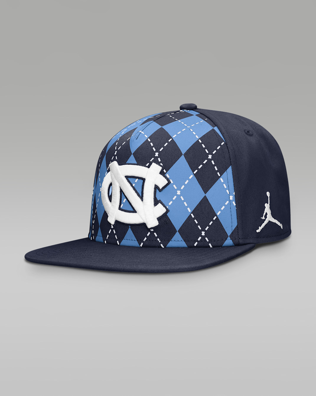North Carolina Pro Argyle Men's Jordan Brand College Adjustable Hat - Navy