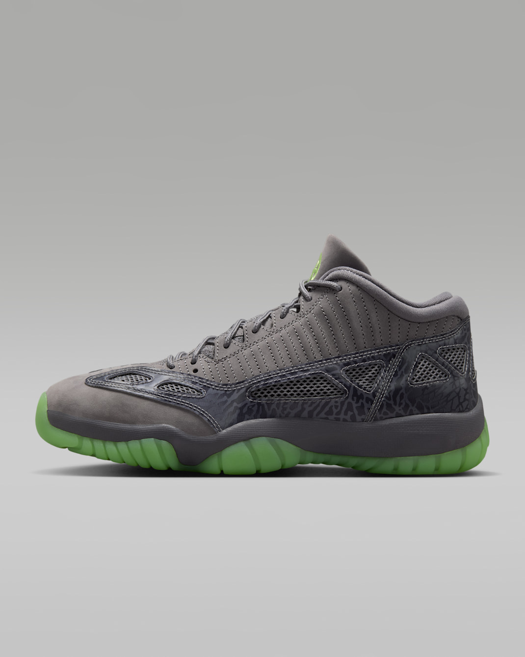 Air Jordan 11 "Quai 54" Men's Shoes - Gunsmoke/Multi-Colour