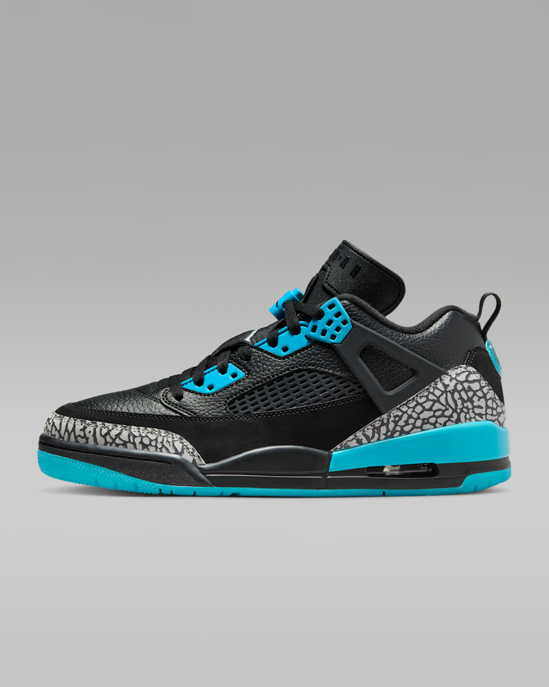 Jordan Spizike Low Men's Shoes - Black/Gamma Blue/Wolf Grey