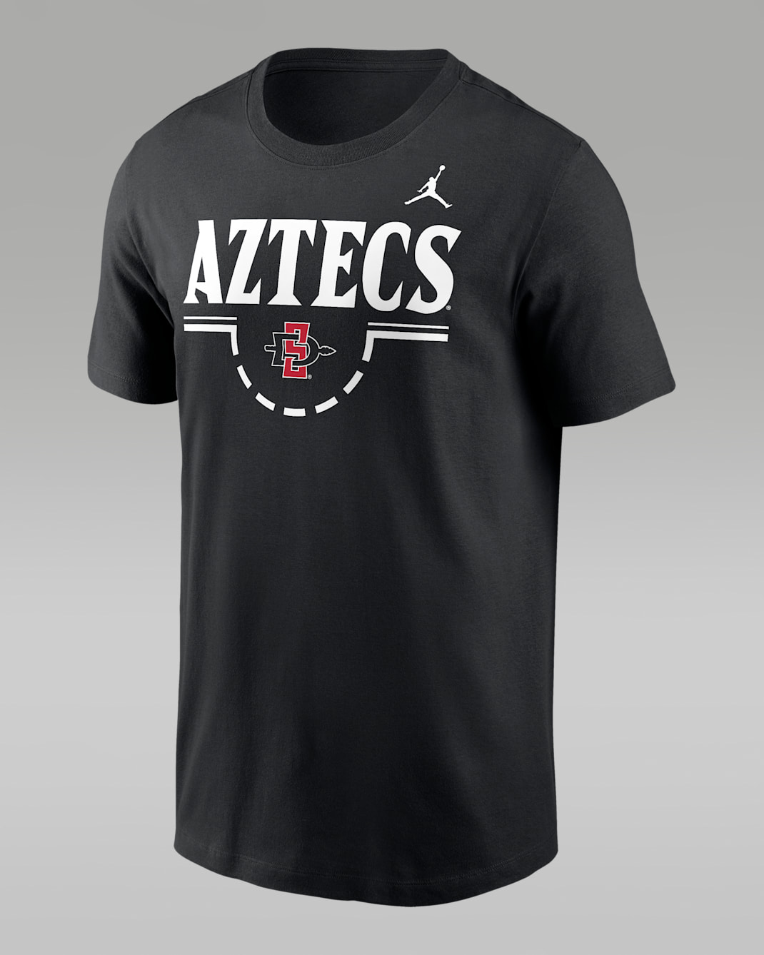 Playera universitaria marca Jordan para hombre Dri-FIT San Diego State Basketball Legend - Negro