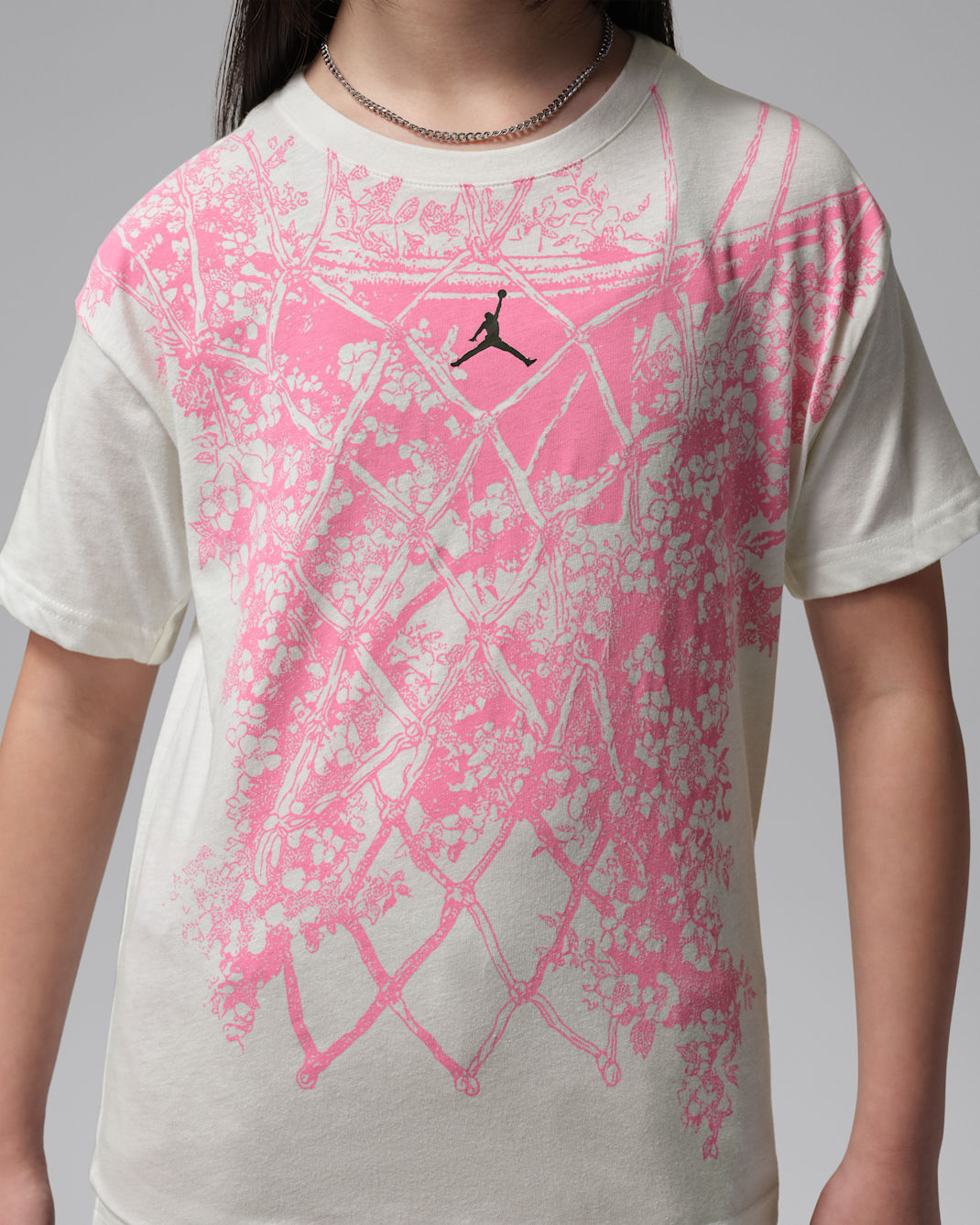 Jordan Big Kids' Net Bouquet T-Shirt