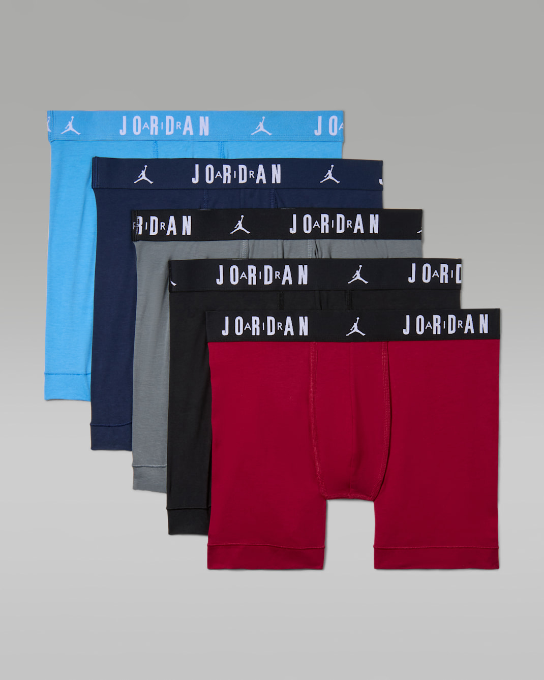 Jordan Men's Dri-FIT Cotton Boxer Briefs (5-Pack)