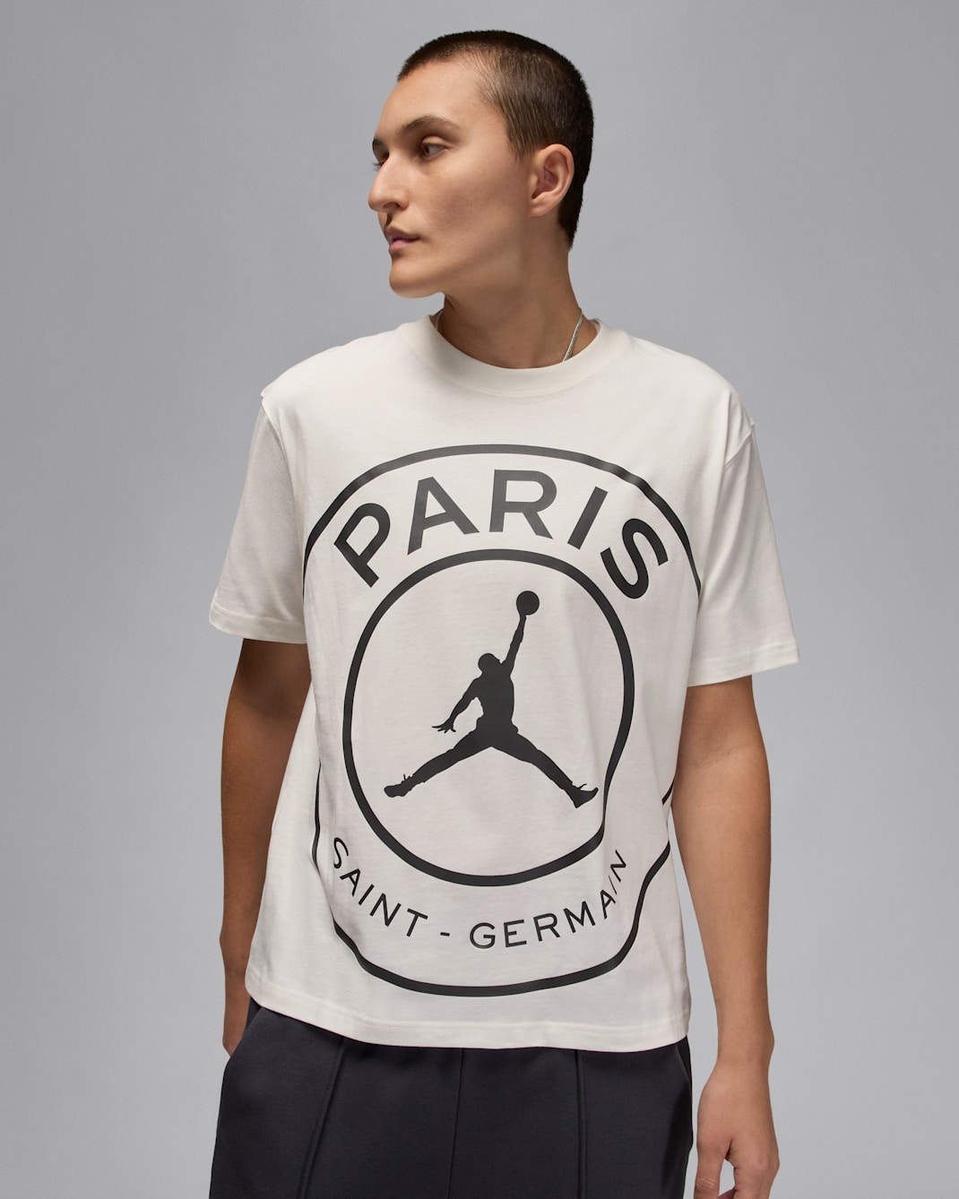 Paris Saint-Germain Women's T-Shirt - Sail/Anthracite