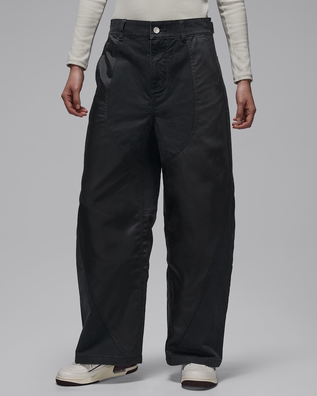 조던 플라이트 여성 '91 배기 팬츠 - 블랙/블랙/블랙