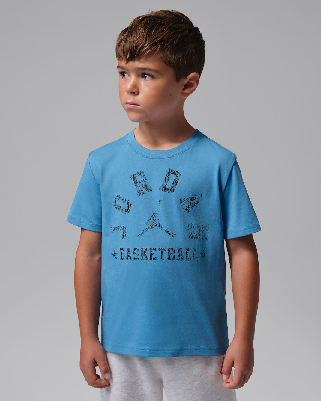 Jordan Little Kids' Dri-FIT Sport Arch T-Shirt - Blue Beyond
