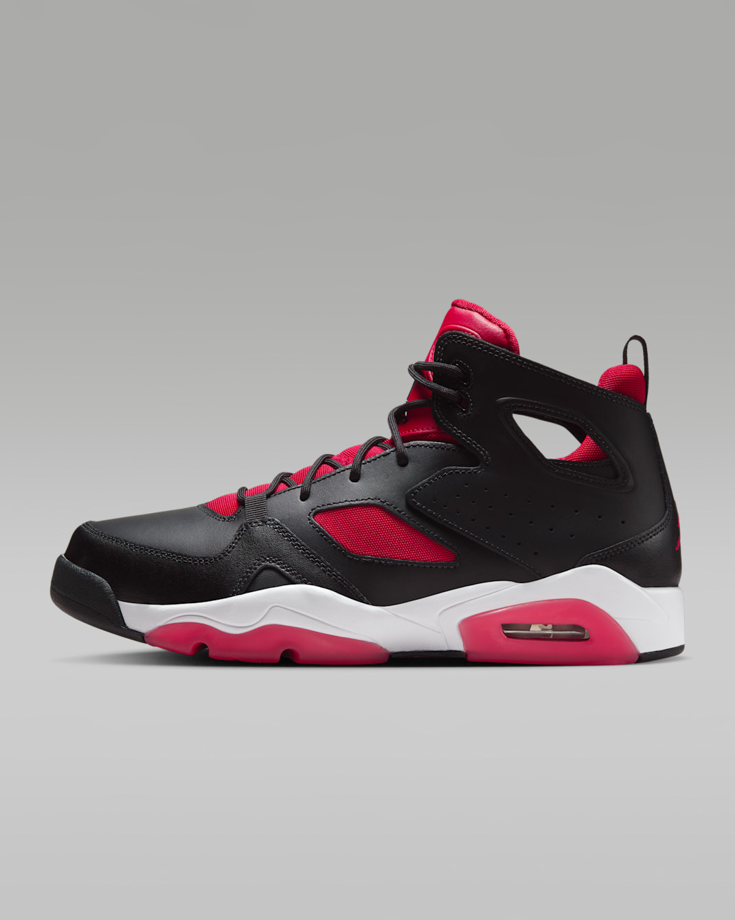 Jordan Flight Club '91 Men's Shoes - Black/White/Varsity Red