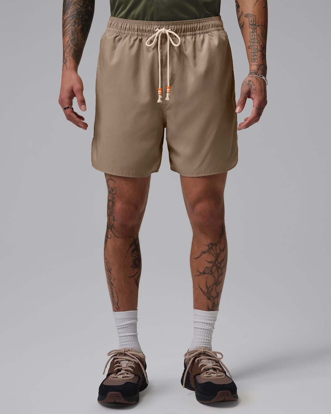 조던 브루클린 남성 페스티벌 쇼츠 - 카키