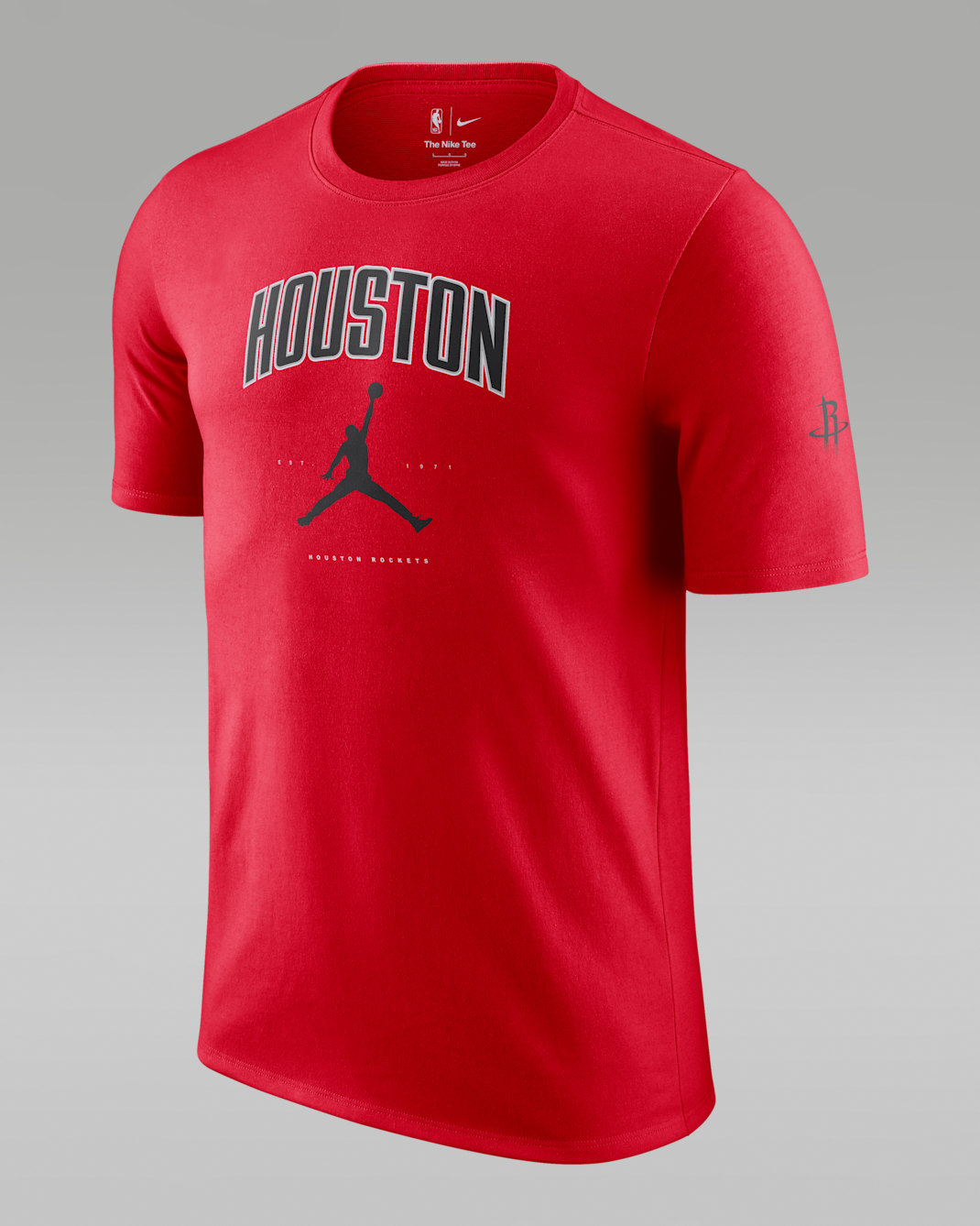 Playera Jordan de la NBA para hombre Houston Rockets Essential - Rojo universitario