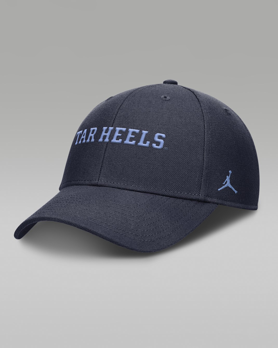 North Carolina On-Field Rise Gameday Men's Jordan Brand Dri-FIT College Trucker Adjustable Hat - Navy