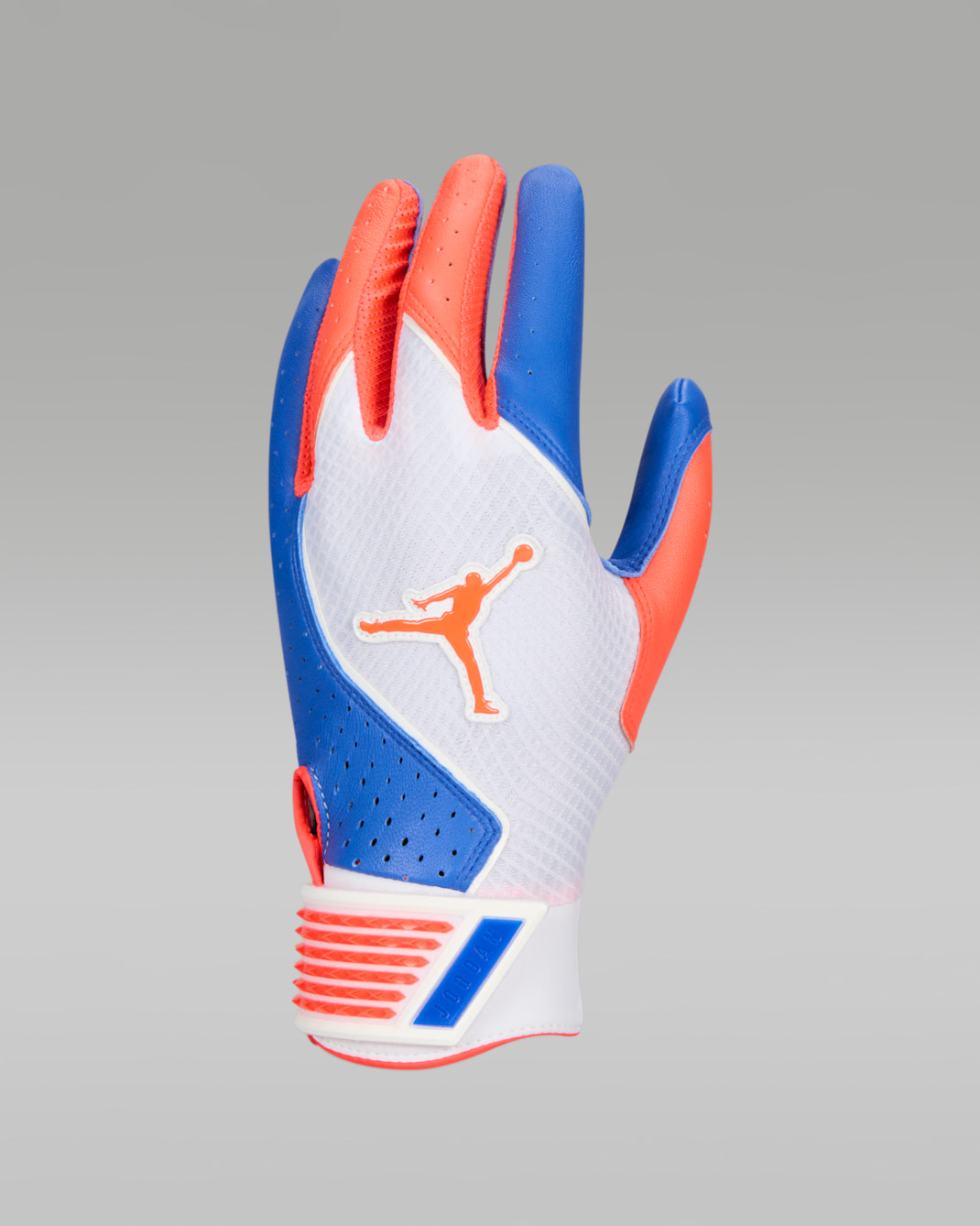 Jordan Fly Elite Batting Gloves (1 Pair) - White/Hyper Royal/Infrared 23/Infrared 23