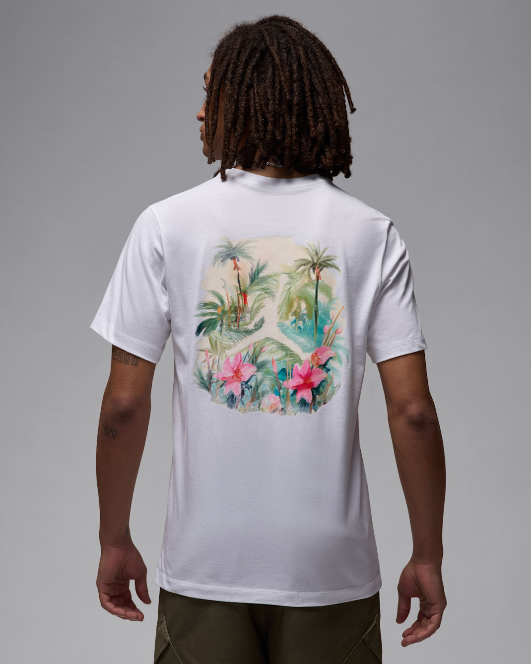 Jordan Flight Essentials Men's T-Shirt - White/Black