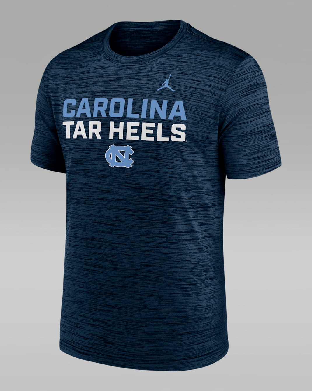 North Carolina Campus Center Stack Velocity Men's Jordan Brand Dri-FIT College T-Shirt - Navy