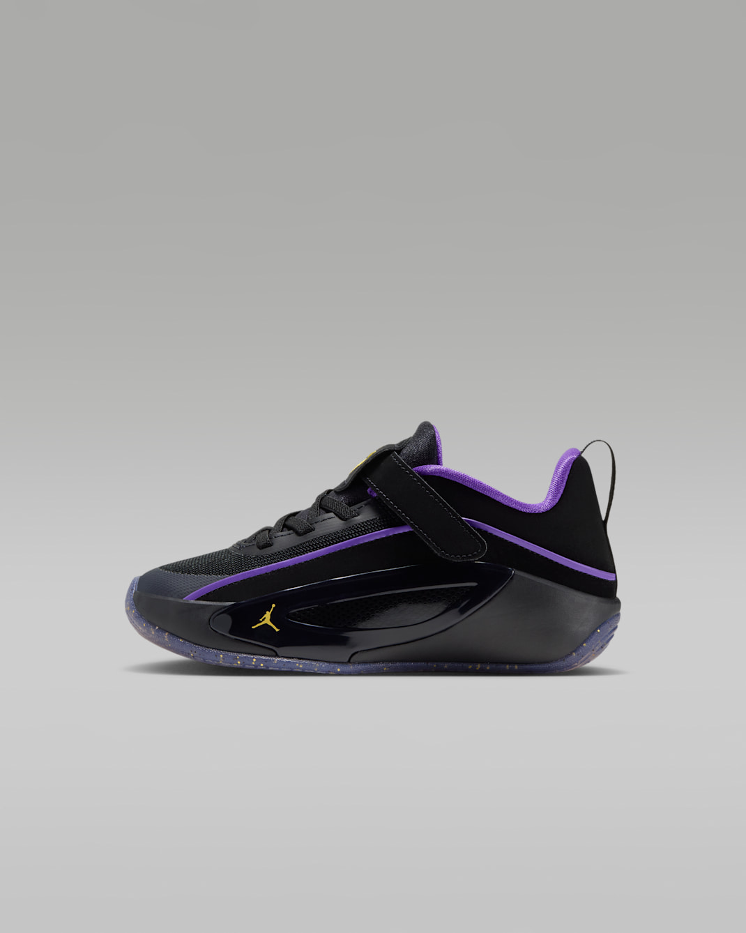 Luka 5 Younger Kids' Shoes - Black/Purple Venom/Varsity Maize