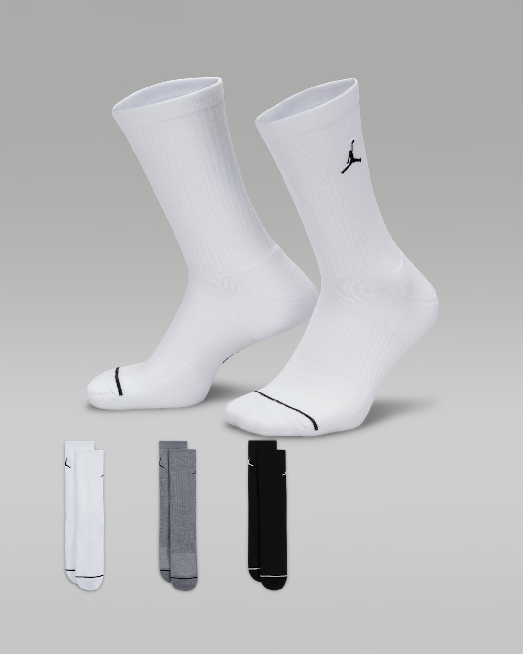 Jordan Crew-Socken für jeden Tag (3 Paar) - Multi-Color