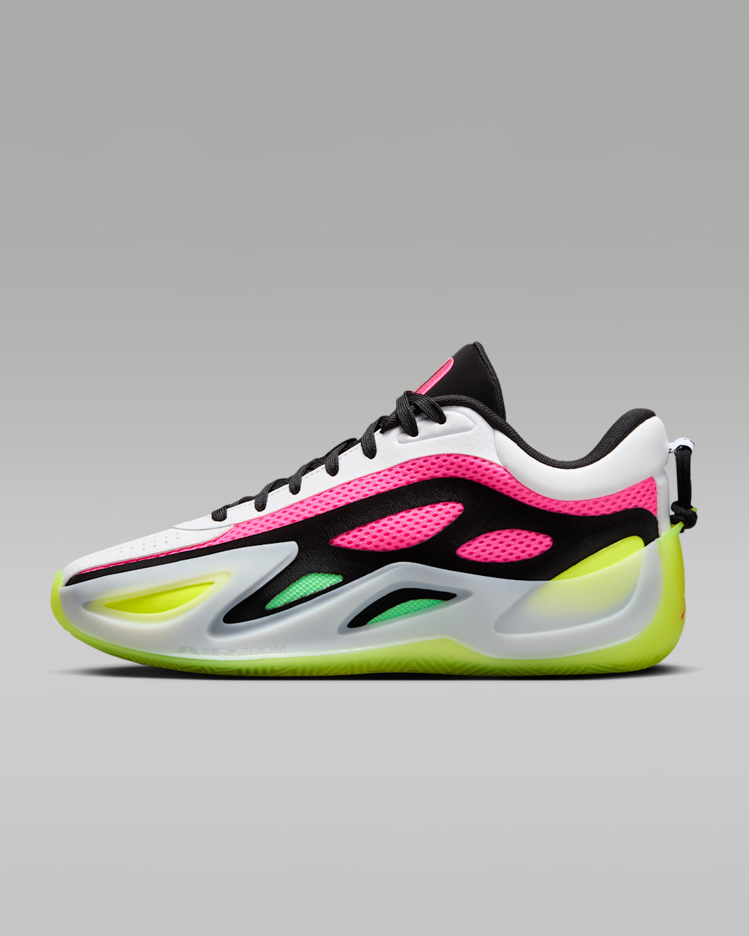 ジョーダン エアー シリーズ 2 PF ウィメンズ バスケットボールシューズ - ホワイト/ブラック/ライトルシッドグリーン/ピンクブラスト