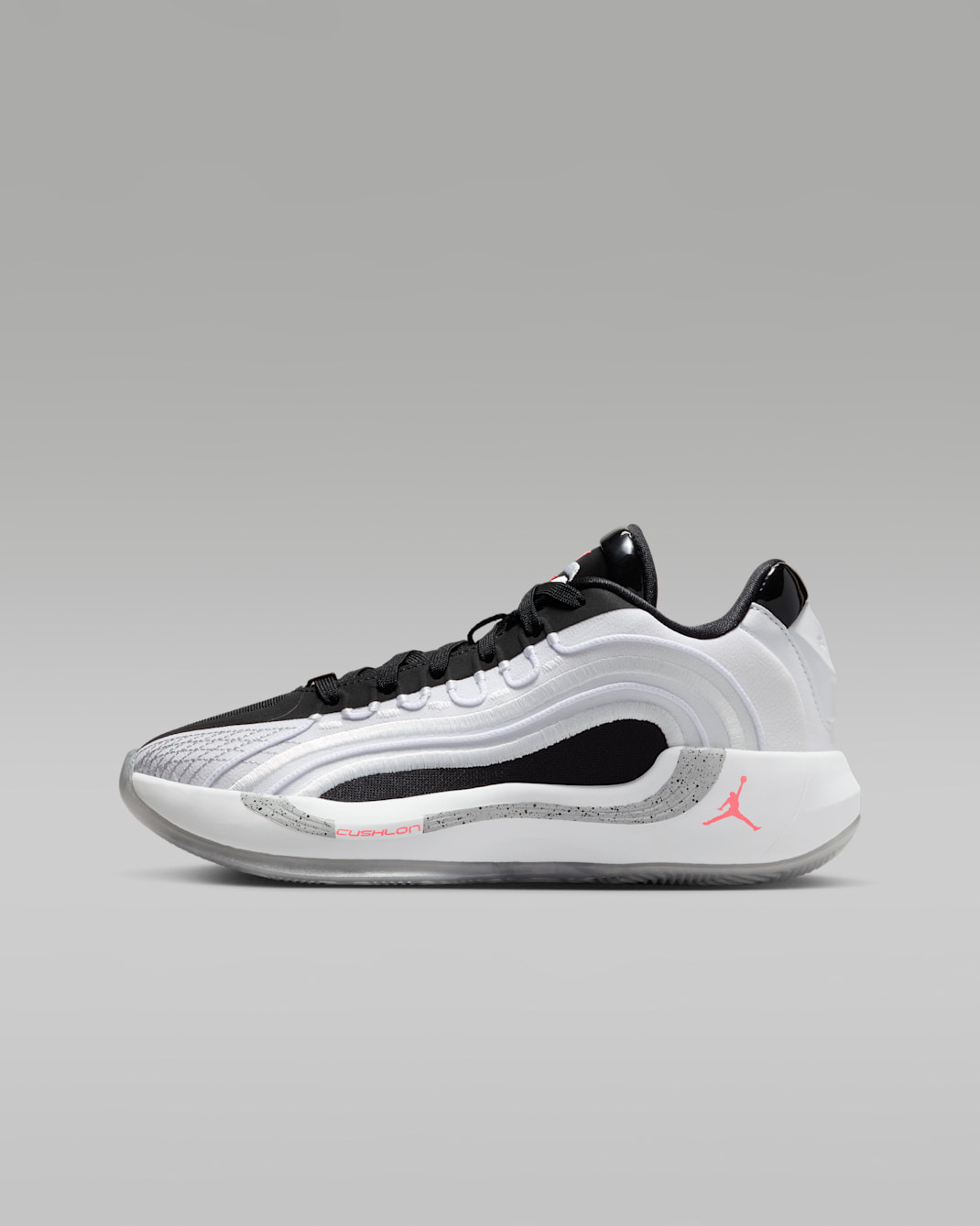 Παπούτσια μπάσκετ Luka 4 "White Cement" για μεγάλα παιδιά - Λευκό/Μαύρο/Wolf Grey/Bright Crimson