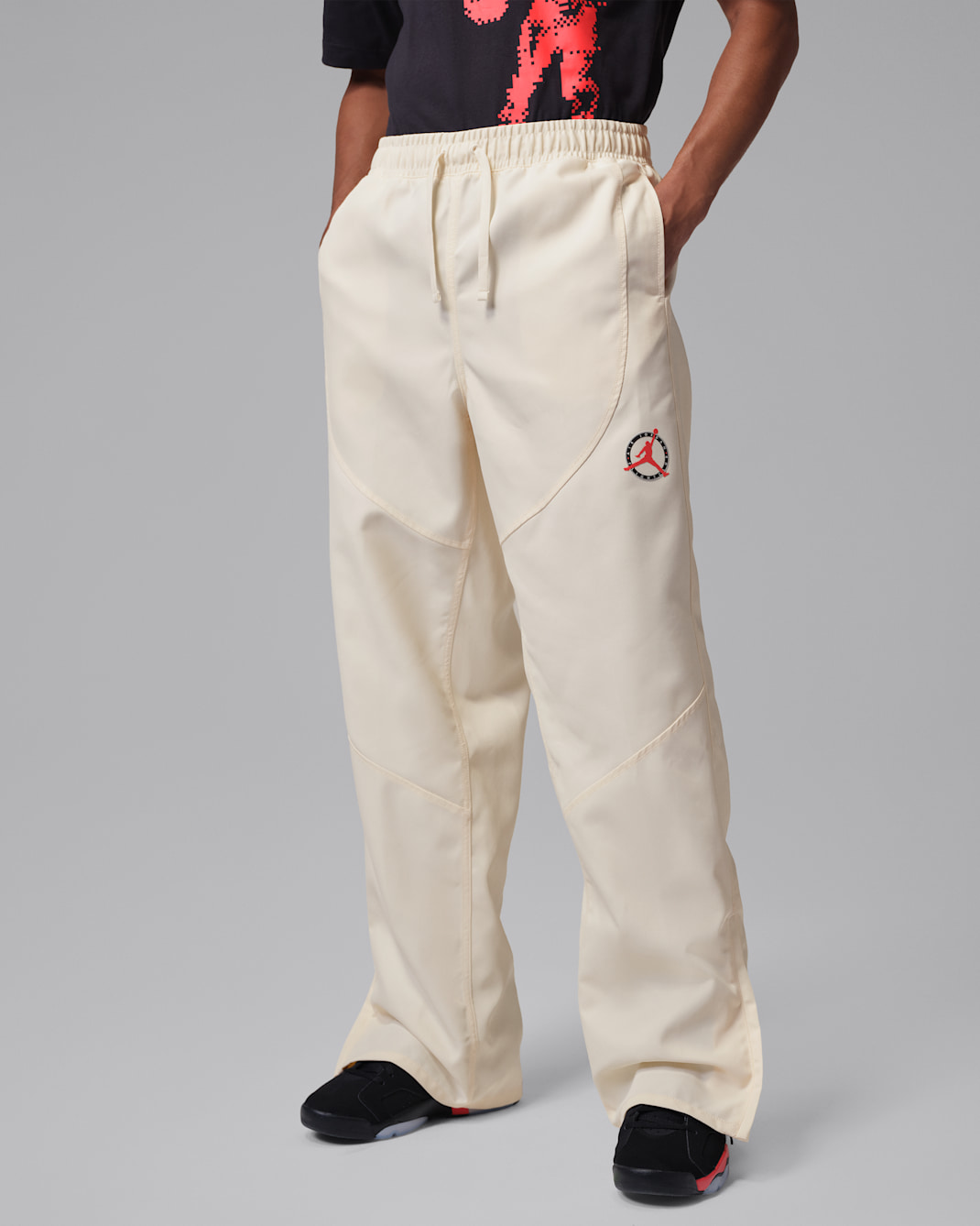 Jordan Flight Club Men's Twill Trousers - Pale Ivory