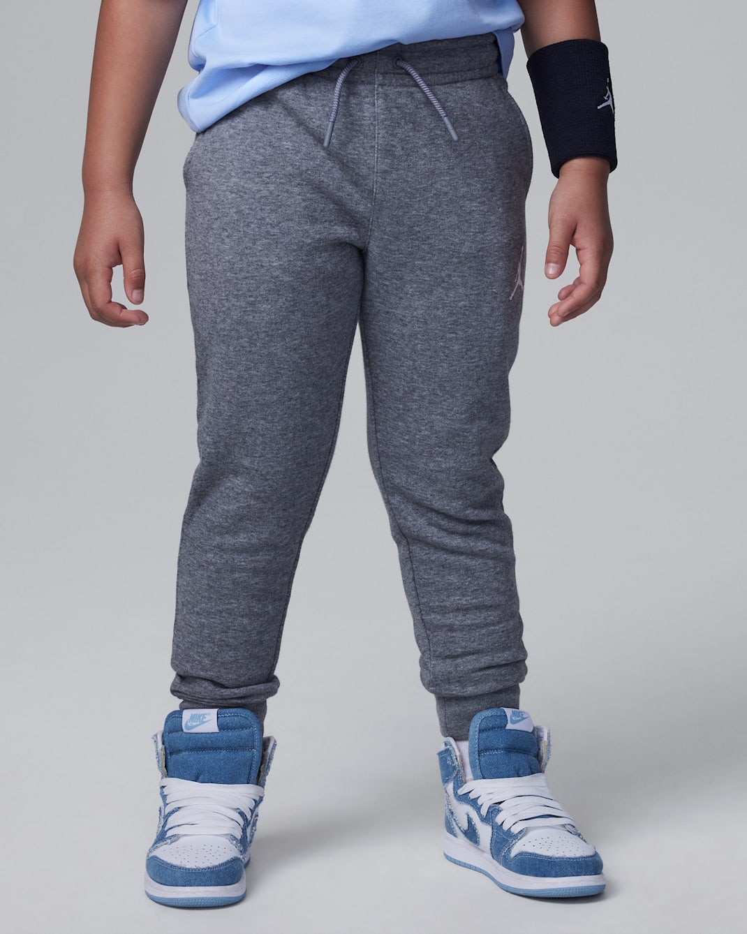 Jordan MJ Essentials French Terry Pants Little Kids Pants - Carbon Heather