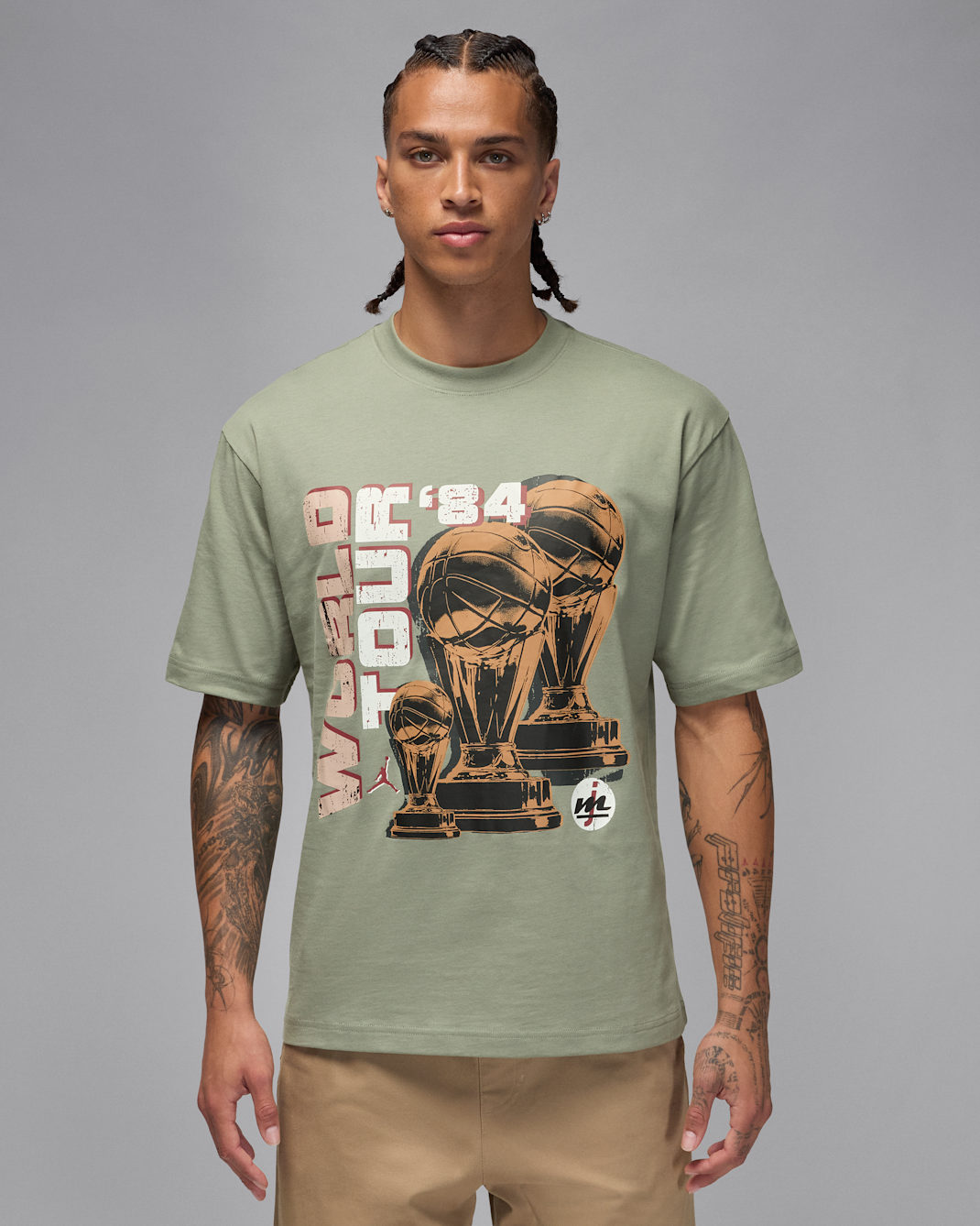 T-shirt Jordan för män - Jade Stone