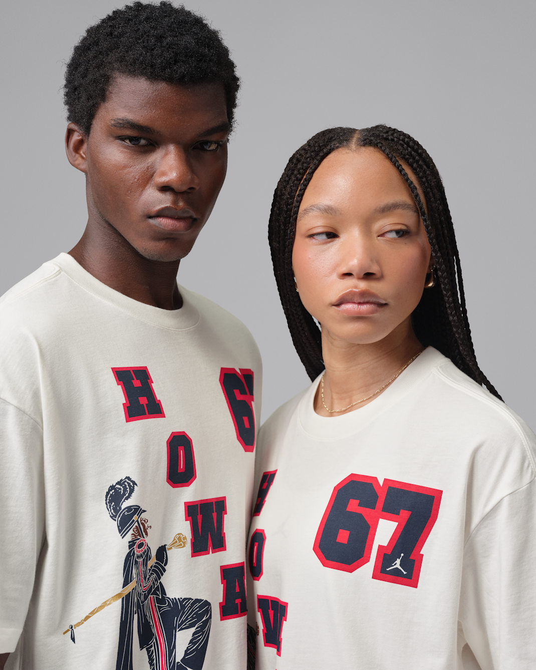 Jordan Flight x Howard University Men's Oversized T-Shirt