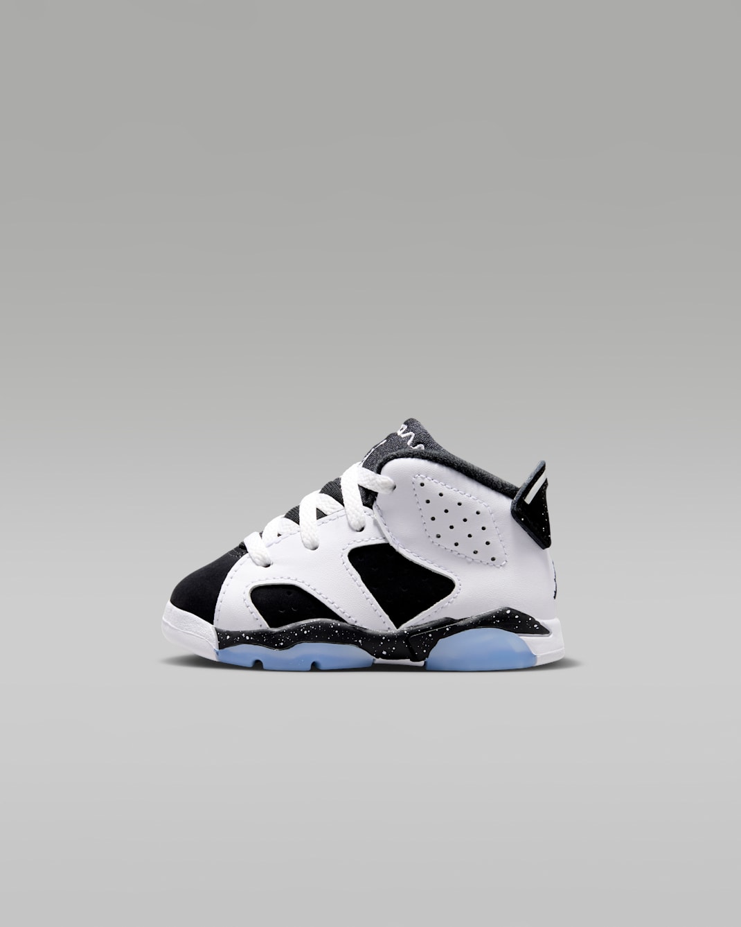 Jordan 6 Retro Baby/Toddler Shoes - White/Black