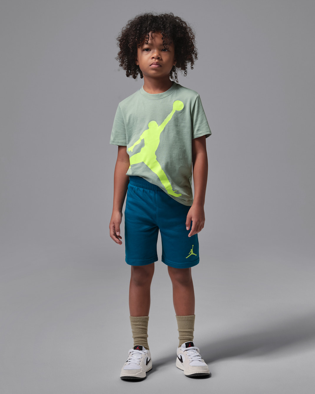 Jordan Little Kids' Jumpman 2-Piece Shorts Set - Blue