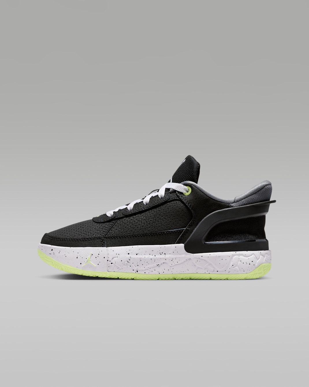 Jordan DAY1 EO Older Kids' Shoes - Black/White/Cool Grey/Barely Volt