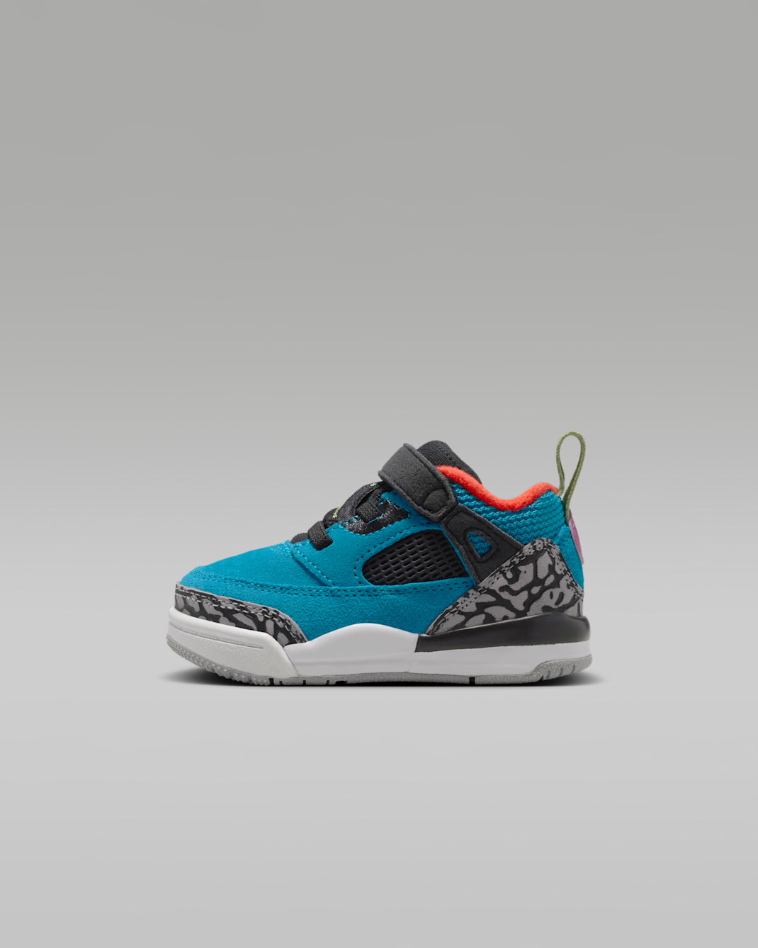 Jordan Spizike Low Baby/Toddler Shoes - Neo Turquoise/Light Crimson/Cosmic Fuchsia/Vivid Green