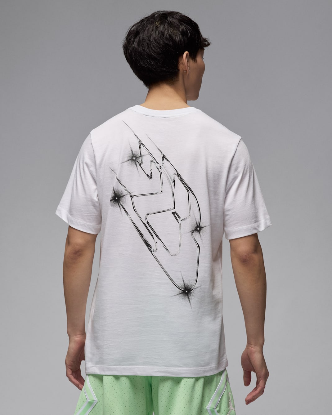 Jordan Sport Men's Dri-FIT T-Shirt - White/Black