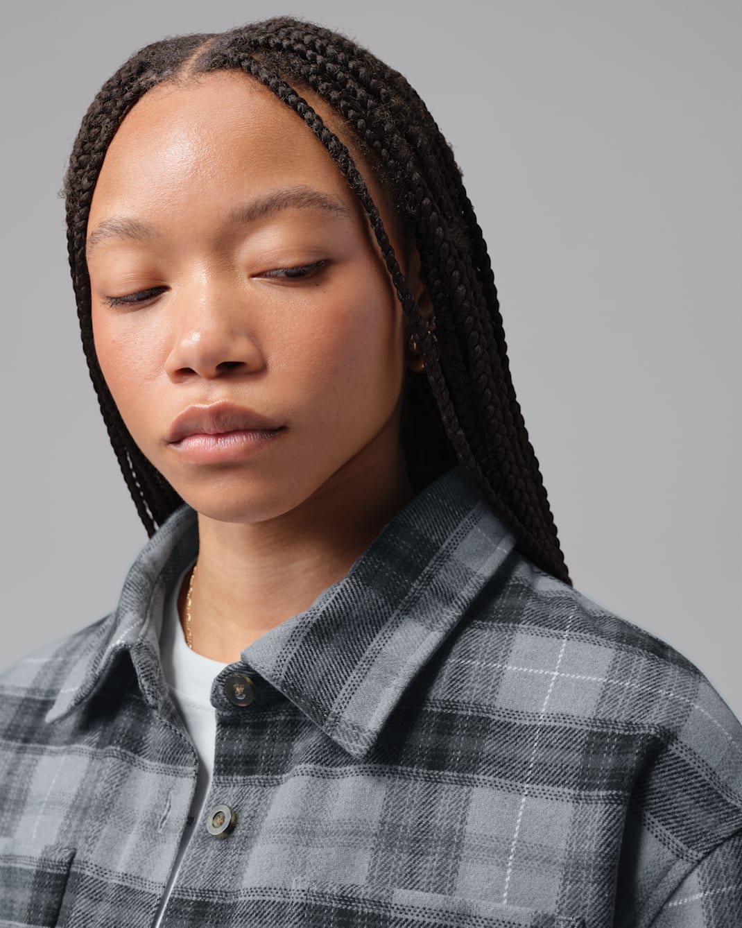 Jordan Brooklyn Women's Flannel Long-Sleeve Top