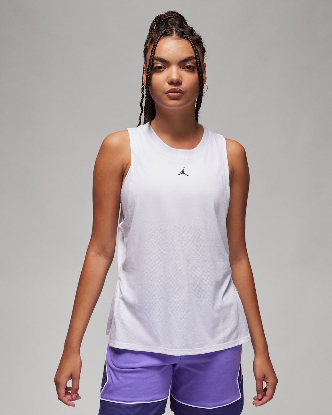 Jordan Sport Women's Diamond Tank Top - White