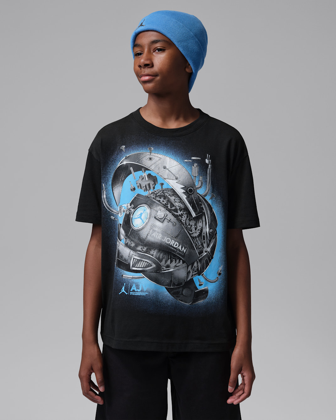 Jordan Big Kids' AJV Mech Ball T-Shirt - Black