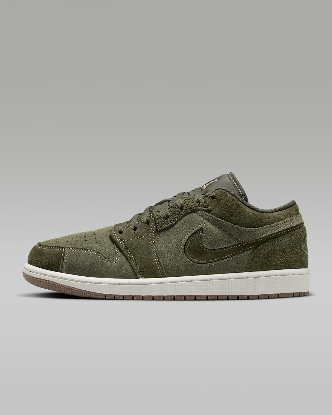 Air Jordan 1 Low SE Craft Men's Shoes - Cargo Khaki/Khaki/Coconut Milk/Cargo Khaki
