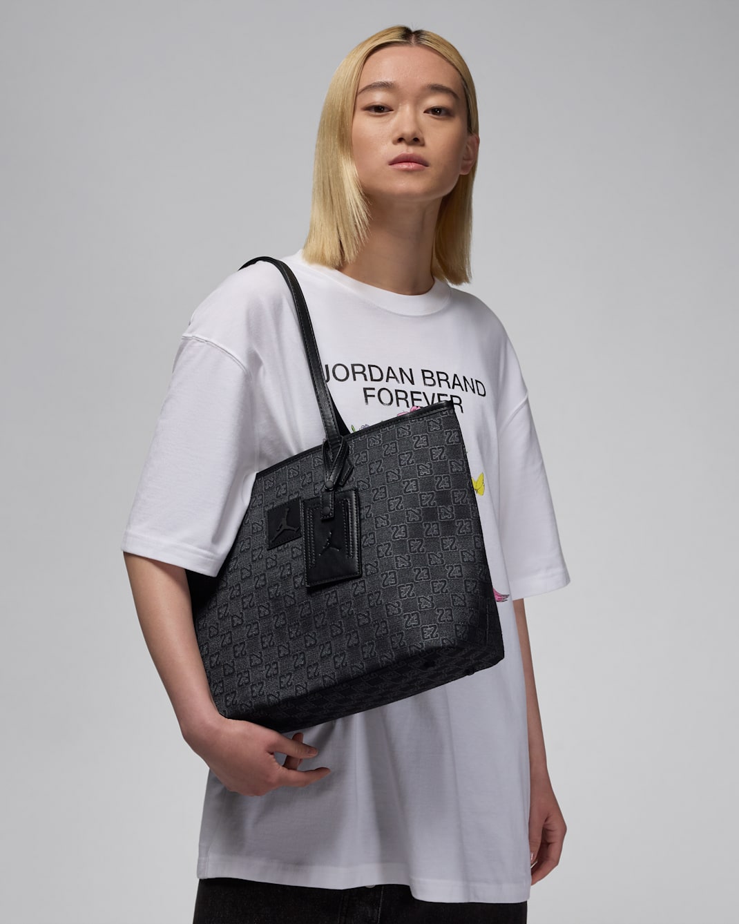 Jordan Monogram Men's Tote Bag (32L) - Black