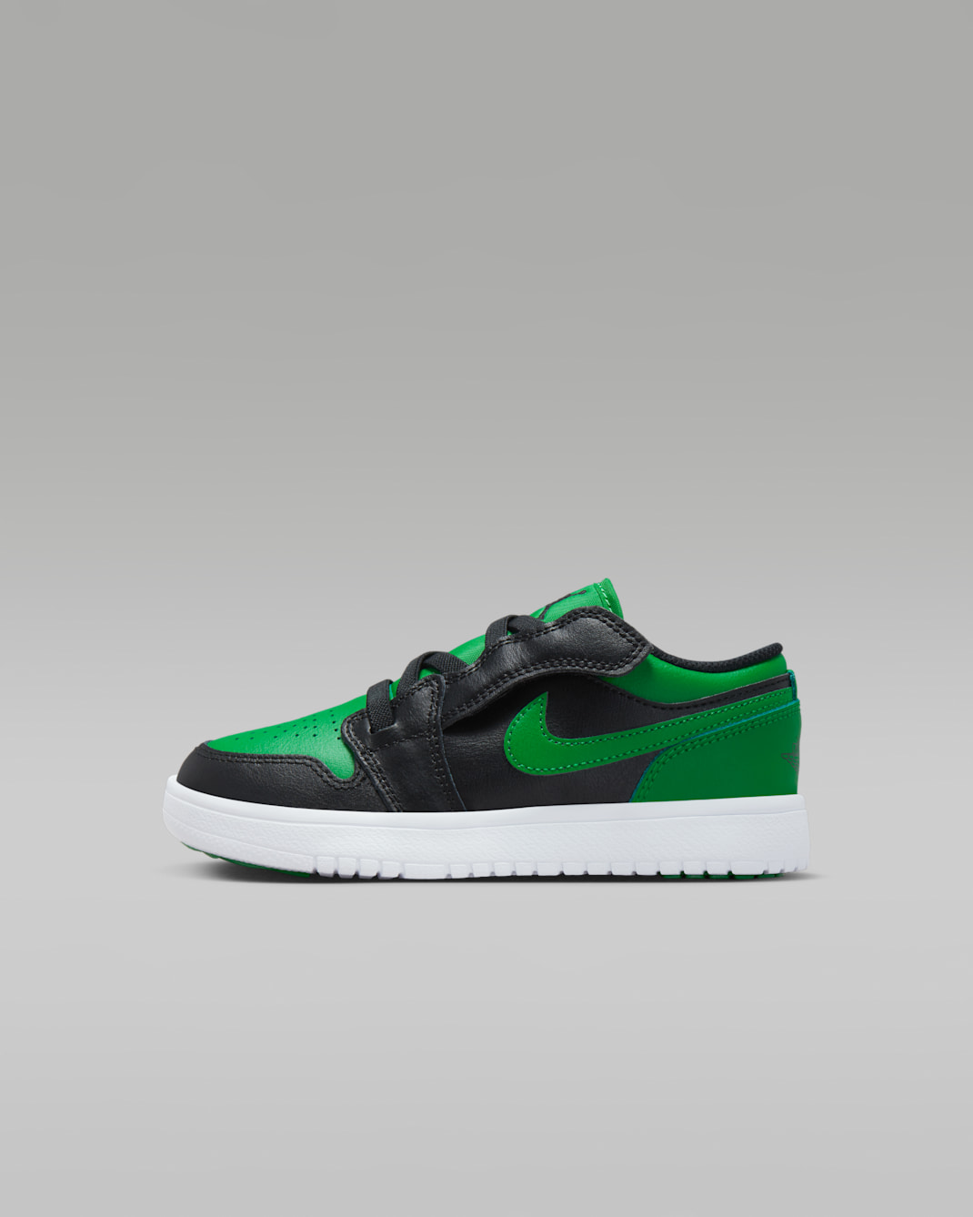 Jordan 1 Low Alt Younger Kids' Shoe - Black/Lucky Green/White/Black
