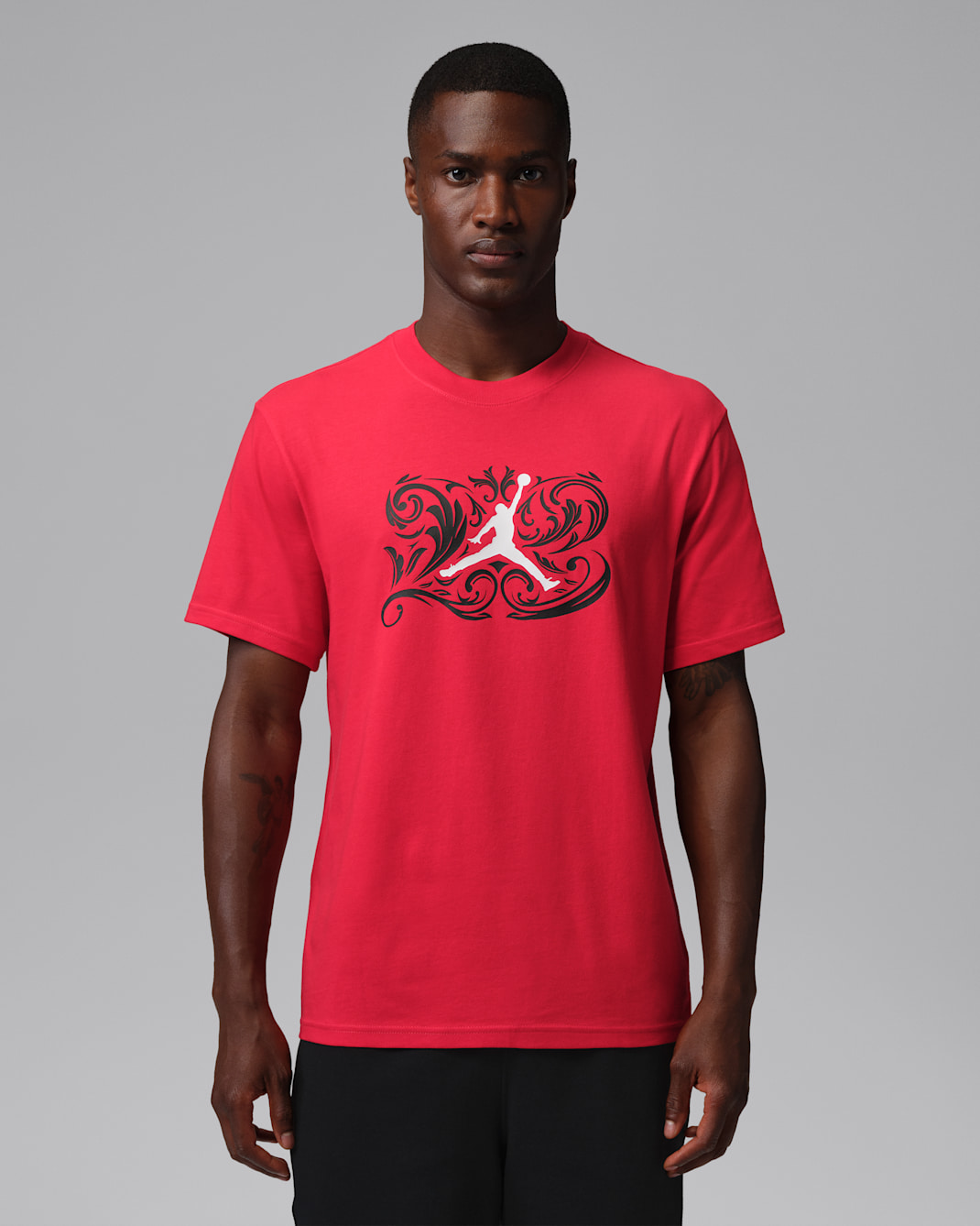 Jordan Sport Dri-FIT T-skjorte med grafikk til herre - University Red/Hvit