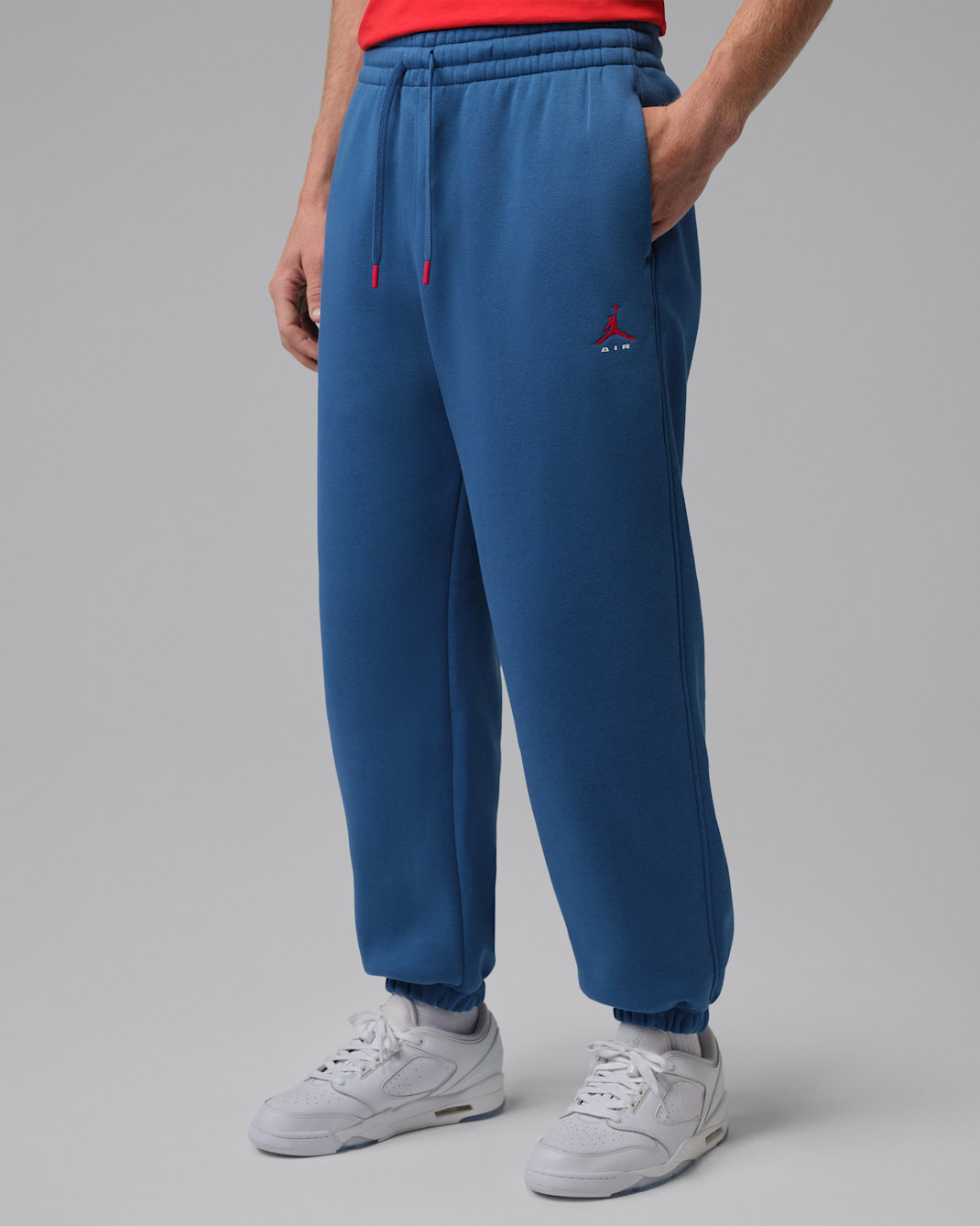 Jordan Brooklyn Men's Trousers - True Blue/University Red