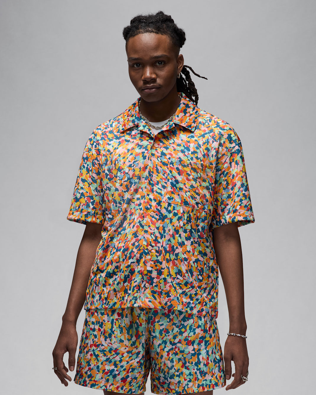 Jordan Essentials Men's Poolside Top - Legend Pink/White