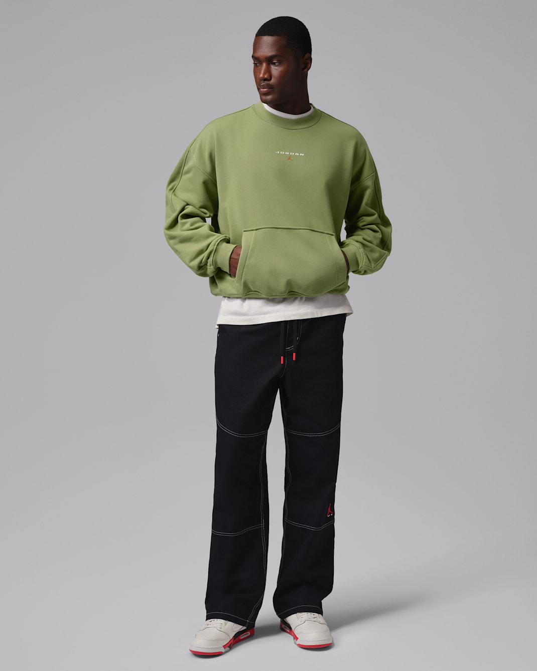 Jordan Flight Fleece Men's Crew-Neck Sweatshirt