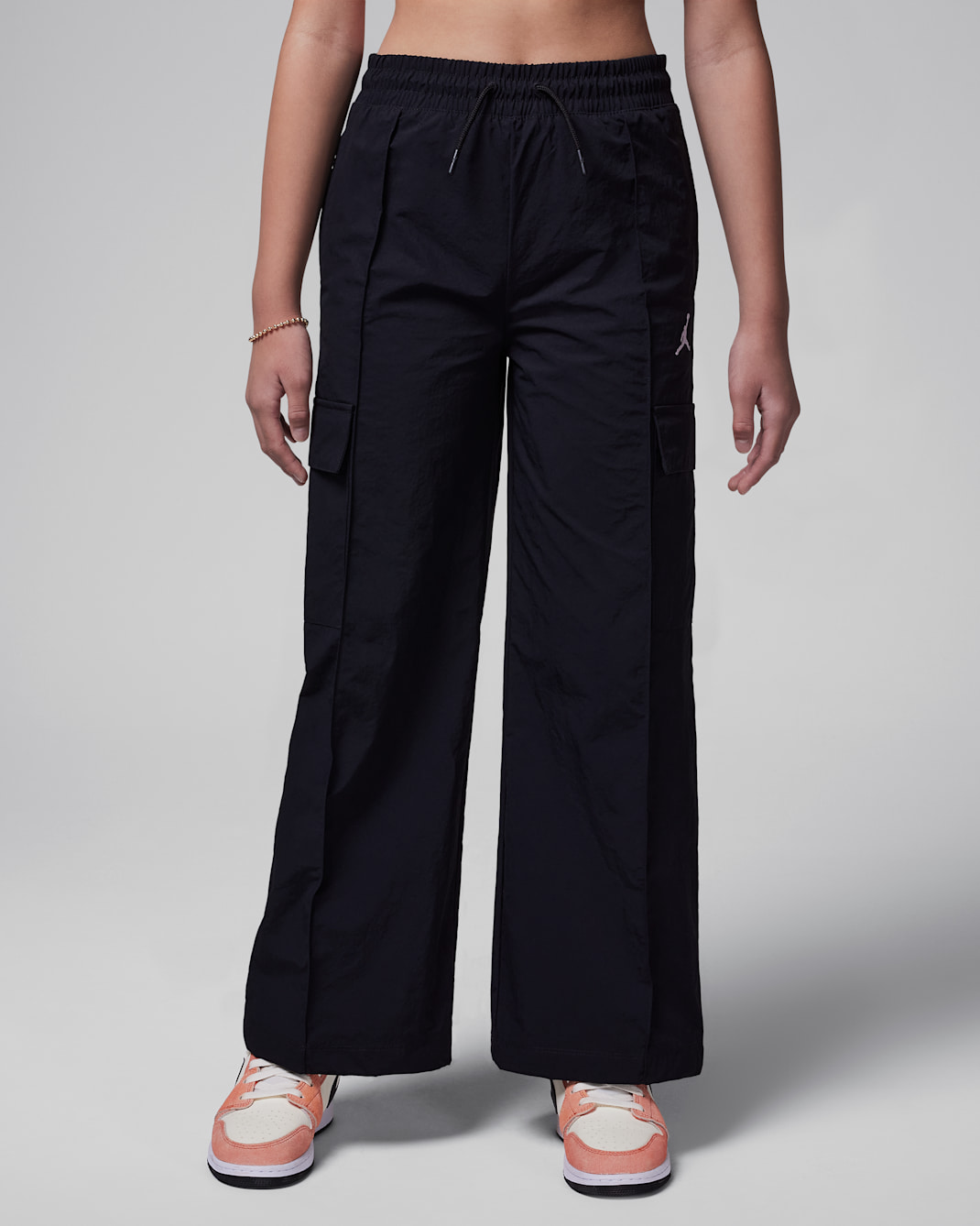 Jordan Big Kids' Double Cargo Woven Pants - Black