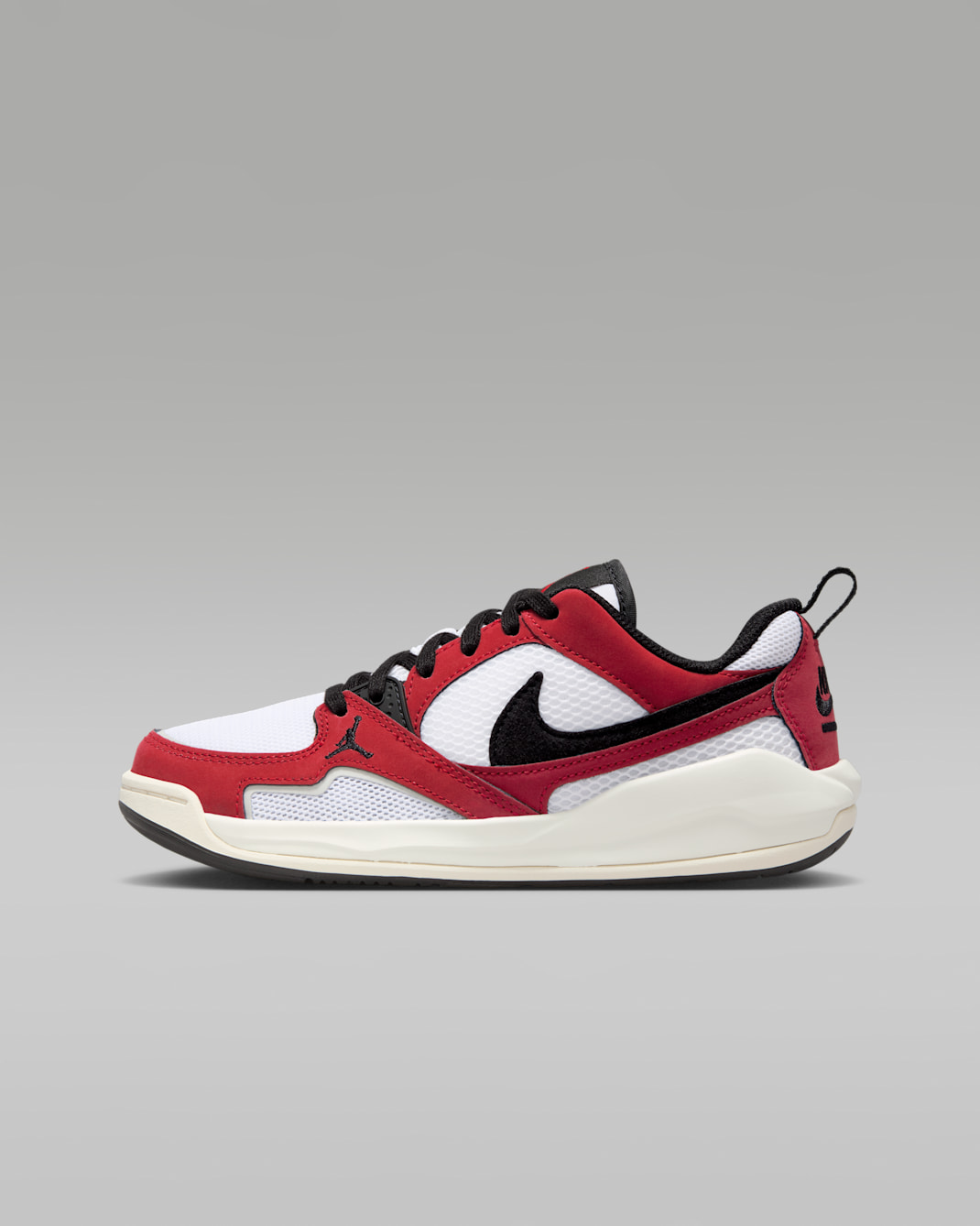 Jordan CMFT Era Schuh (ältere Kinder) - Weiß/Varsity Red/Sail/Schwarz