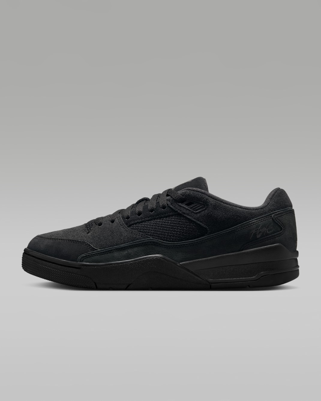 Jordan Flight Court Men's Shoes - Black/Anthracite