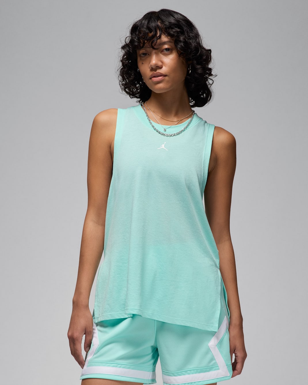 Jordan Sport Women's Diamond Tank Top - Light Dew