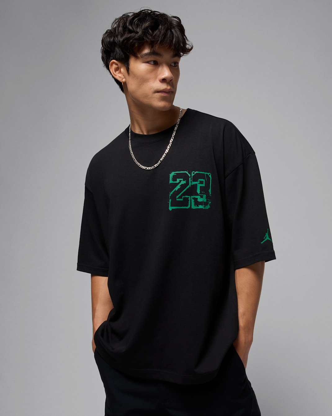 Jordan Men's Oversized T-Shirt - Black