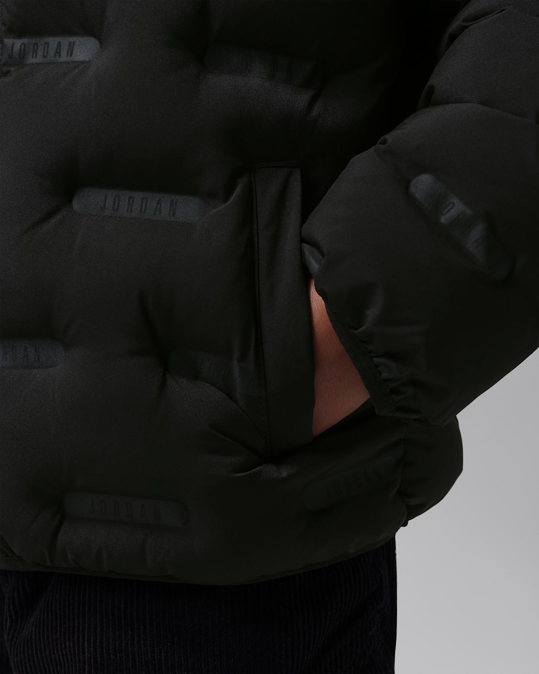 Jordan Big Kids' Heat Debossed Midweight Puffer Jacket